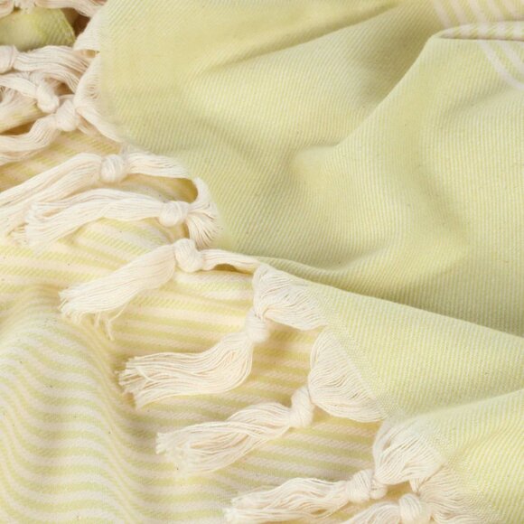 Sand Free Pistachio Green Turkish Cotton Beach Bath Towel Citizens of the Beach - Picture 2 of 2